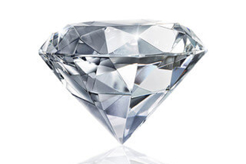 真空注型：透明、ダイヤモンド